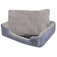 VidaXL Hondenbed met gewatteerd kussen