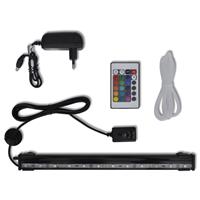 VidaXL Led-onderwaterlamp voor aquarium met bubbels rgb 32 cm