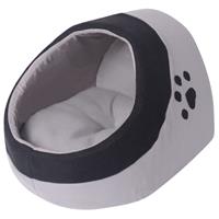 VidaXL Kattenmand l grijs en zwart