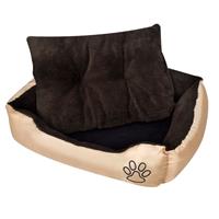 vidaXL Hundebett  Beige
