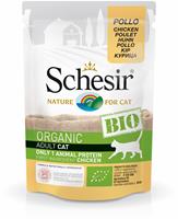 schesir Kat Bio Pouch Paté 85 g - Kattenvoer - Kip