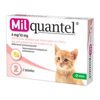 Milquantel Kleine Hond/Pup (2,5 mg) - 2 tabletten