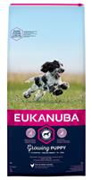 eukanuba Growing Puppy Medium Breed Hondenvoer - Dubbelpak 2 x 15 kg