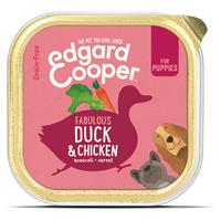 Hond kuipje pup eend box 150g - Edgard cooper