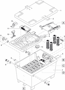 Oase BioTec 36 Afstandstuk - Voor Optimale Vijverfiltratie, Eenvoudige Installatie & Helder Water