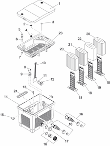 Oase BioTec 5.1 Behuizing - Duurzame en Weerbestendige Filterbescherming voor Vijvers