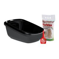 PeeWee Startpakket EcoGranda XXL Zwart - Antraciet 66,5 x 48,5 x 28 cm