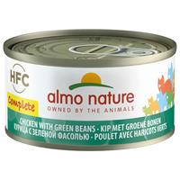 Almo Nature HFC Complete Graanvrij Kattenvoer Nat Kip&Groene Bonen 70 gr