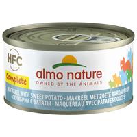 Almonature Hqs Cat Complete Blik 70 g - Kattenvoer - Makreel&Aardappel Graanvrij