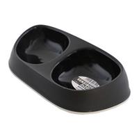 Moderna Products Moderna Sensi Bowl - Dubbele Voerbak - Zwart