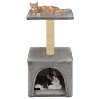 VidaXL Kattenkrabpaal met sisal krabpaal 55 cm grijs