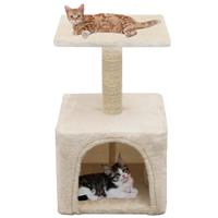VidaXL Kattenkrabpaal met sisal krabpaal 55 cm beige