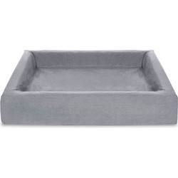 Bia Bed Cotton Overtrek hondenmand Grijs L