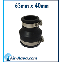 Airaqua Flexibele Verloopsok 2" X 1¼" / 63 X 40Mm