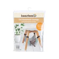 Beeztees Loungy - Kattenhangmat - Voor stoel - Grijs - 40x40 cm