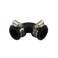 airaqua Air Aqua Flexibele Rubber Vijverbocht 90° 20mm - Robuuste Installatie, Weerbestendig & Universele Pasvorm