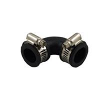 airaqua Air Aqua Flexibele Rubber Bocht 90° 25mm - Weerbestendig en Makkelijk te Monteren