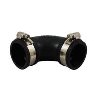 airaqua Air Aqua Flexibele Rubber Bocht 90°, 40mm - Eenvoudige Installatie, Weer- en Drukbestendig