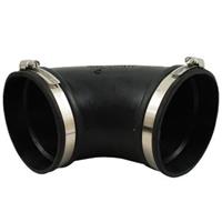 airaqua Air Aqua Flexibele Rubber Bocht 90° - Doe-het-zelf, Weerbestendig, 160mm - Eenvoudige Vijver Installatie