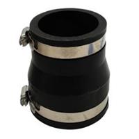 airaqua Air Aqua Flexibele Verloopsok Mof 75x63mm - Weerbestendig Rubber voor Vijverbuizen