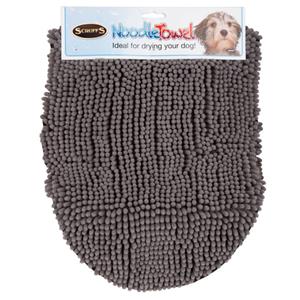 Scruffs Noodle handdoek voor de hond Grijs