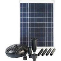 Ubbink SolarMax 2500 Set mit Solarmodul und Pumpe Schwarz