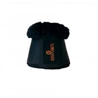 Kentucky Horsewear Leder Sheepskin Hufglocken > schwarz/schwarz