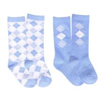 QHP Babysocken Check > hellblau