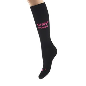 STAPP Horse Paardrijsokken Deocell Zwart / Roze-35/38