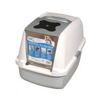 Cat It CA Kattentoilet Met Dak | 55x40x45CM Grijs