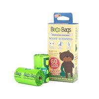 Beco Bags Poepzakjes Mint - 60 stuks 1 verpakking
