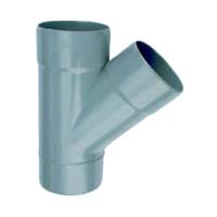 Wavin PVC T-Stuk 45° Verbinding 50mm - Duurzaam & Gemakkelijke Installatie