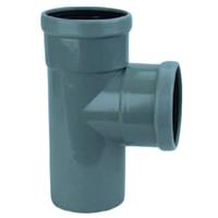 Wavin PVC T-Stuk 88° Manchetverbinding 110mm - Waterleiding Montage & Robuuste Kwaliteit