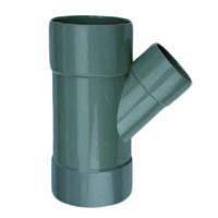 wavin PVC Verloop T-Stuk 45° 3 x mof 125 x 110 mm