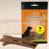 Puur plus kauwstrips kip + wortel