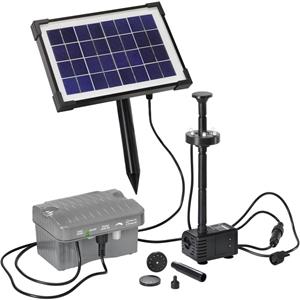 Esotec - Solar-Pumpen-System Palermo led komplettes Set