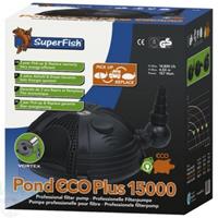 Superfish Pond Eco Plus E 15.000 Vijverpomp - 130W Energiezuinig, Hoge Capaciteit 15.000 L/h
