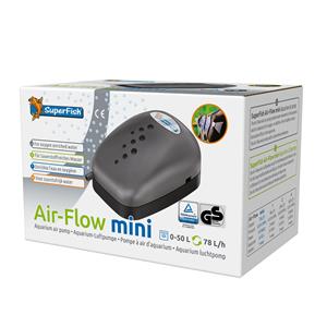 Superfish Airflow Mini Luchtpomp - Geluidsarm & Efficiënt - Ideaal voor Kleine Aquaria