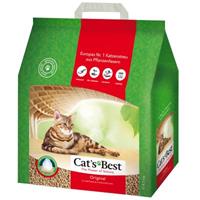 5 l (ca. 2,1kg) Öko Plus / Originele - Cat's Best Kattenbakvulling