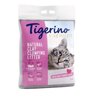 2x12kg Babypoedergeur Tigerino Premium Kattenbakvulling