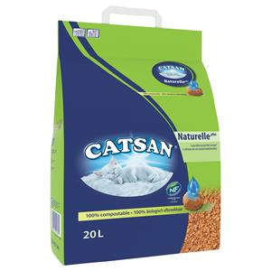 20L Naturelle Plus Catsan Kattenbakvulling