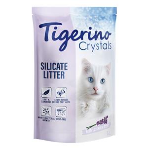 6x5L Lavendel Tigerino Crystals Kattenbakvulling Silicaat