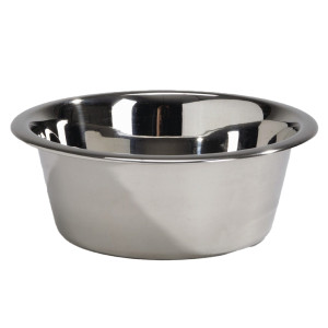 Brekz Roestvrijstalen voerbak / drinkbak voor de hond 2 x 28 cm