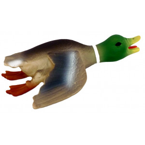 Papillon Latex wilde eend 21cm voor de hond Per stuk