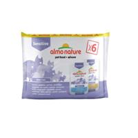 Almo Nature Sensitive Multipack Vis & Gevogelte 6x70gr Per verpakking