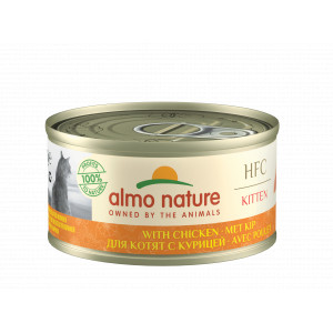 Almo Nature Kitten Huhn Katzenfutter 24 x 70 g