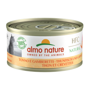 Almo Nature HFC Natural Tonijn en Garnalen (70 gram) 12 x 70 g