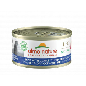 Almo Nature HFC Natural tonijn met venusschelpen natvoer kat (70 g) 12 x 70 g