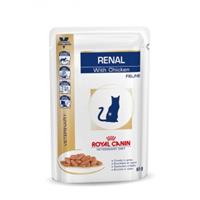 Royal Canin Veterinary Diet Royal Canin Renal Huhn Katzen-Nassfutter 4 x 12 Beutel
