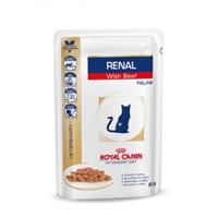 Royal Canin Veterinary Diet Royal Canin Renal Rind Katzen-Nassfutter 12 Beutel